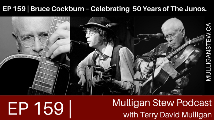 Terry David Mulligan interviews Bruce Cockburn - Junos 50th