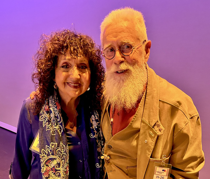 Bruce Cockburn & Maria Muldaur at Mountain Stage taping February 2024