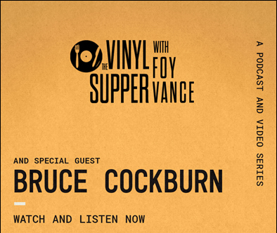 Foy Vance Vinyl Supper poster