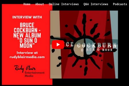 Rudy Blair interview Bruce Cockburn 18 May 2023